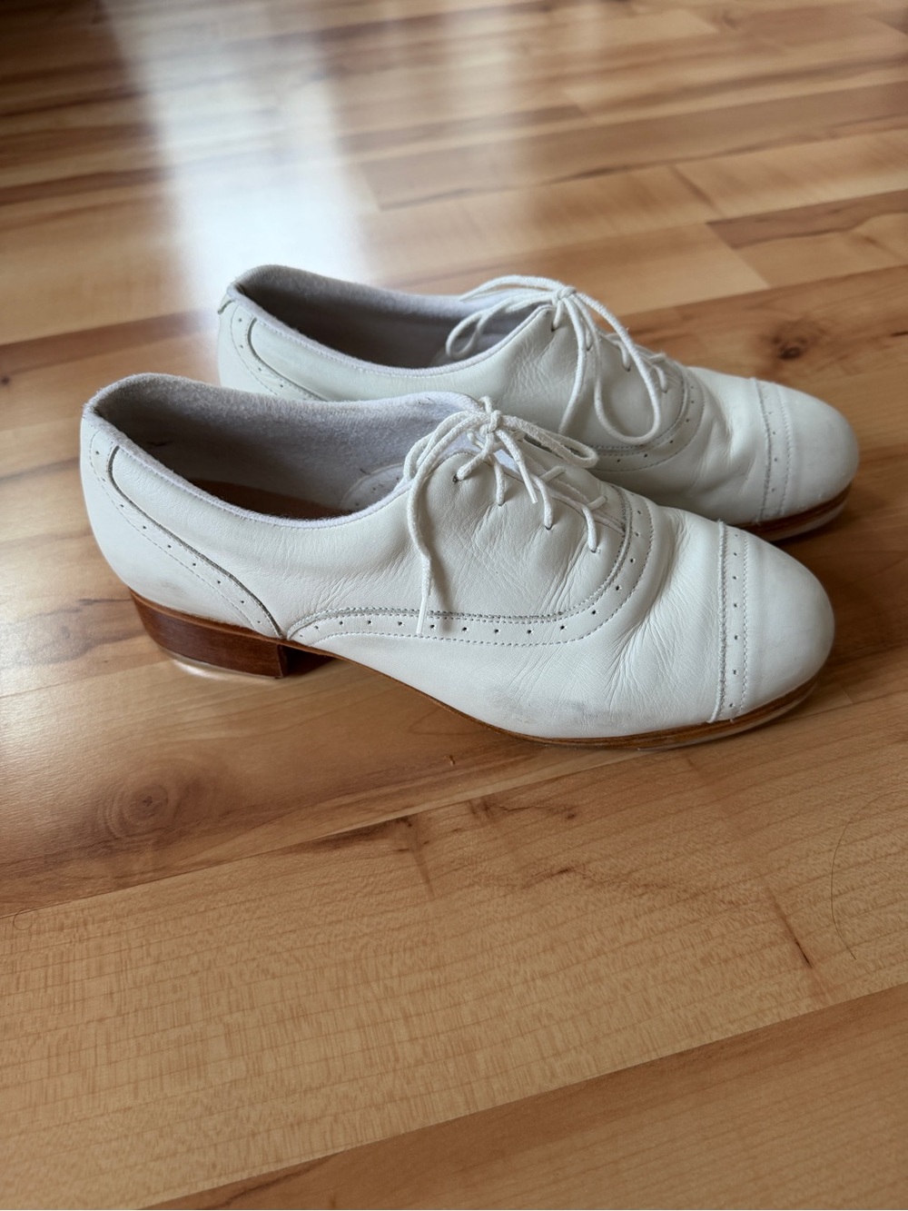 J Sam White Tap Shoe